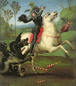 St. George Struggling with the Dragon